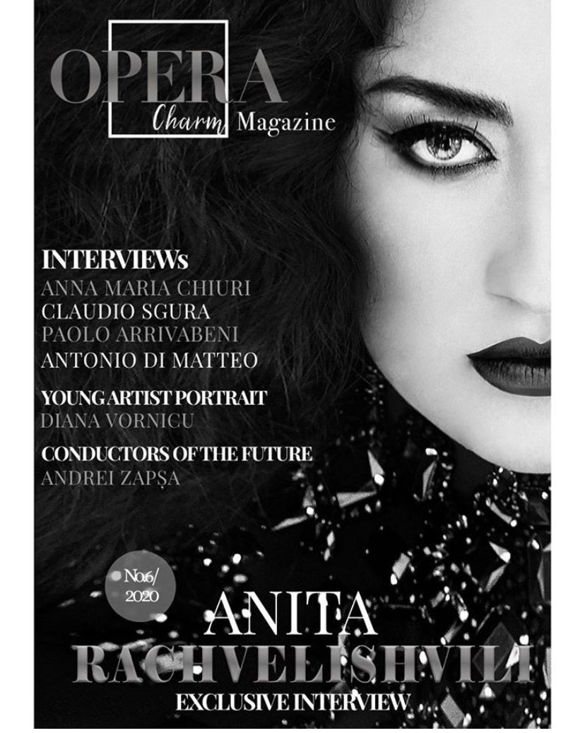 LechnerAlice's tweet photo. NO.6/2020 OPERA Charm Magazine
#opera #operamagazine #operacharm @AnitaRachveli @ClaudioSgura https://t.co/Eua0sIzHD3