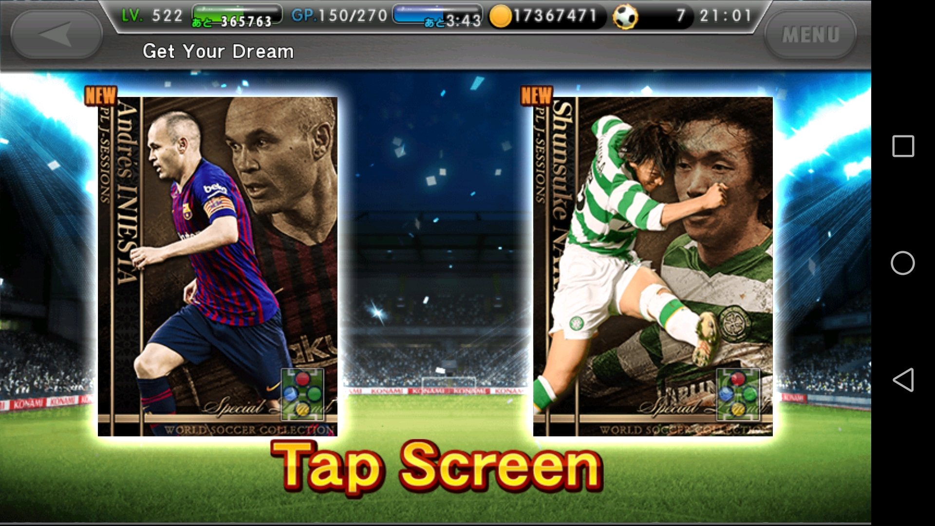 Legend Fc ワサコレ S 1 イベントの一平のセレクトsplガチャ券からイニエスタを選びました 2 Spl ポイントのセレクト Spl ガチャ券からイニエスタを選びました T Co L8duhuvj76 Twitter