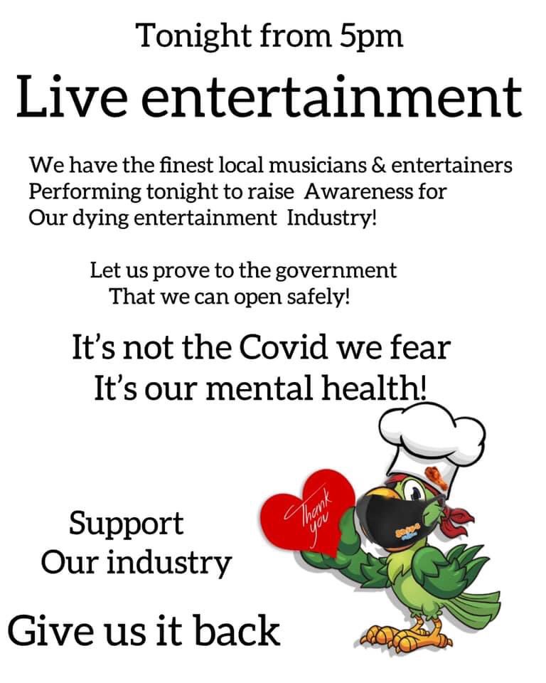 Leading the #DJ’s through this crusade! We do a lot more than play music and we will be heard ❤️

Join us <a href="/shipsandgigs/">Ships&Giggles</a> and follow the rules to show we don’t need a curfew. 1p scran with your drinks too! 

#SupportOurIndustry
#SupportMentalHealth 
@AndyMacsBar