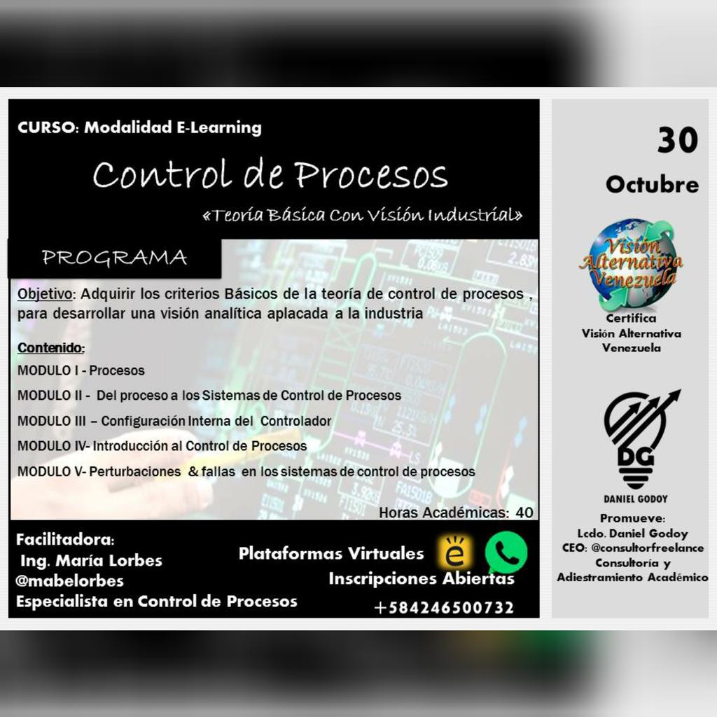 mabelorbes's tweet image. #engineer #FelizJueves #controlprocess #education #ingenieriadecontroles #elearning #online #espanol #process #ProfessionalSingle #desarrolloprofesional #especialidad