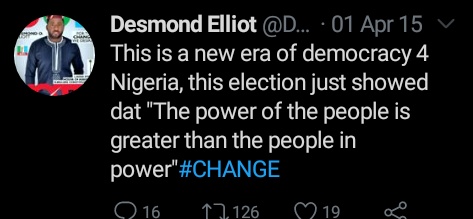 david_comr's tweet photo. @TheDilichi The fool once said this but now he is calling Youth hoodlums. In less than Five years there will be no more DOE💔🤡 https://t.co/nYt4pQWHnX