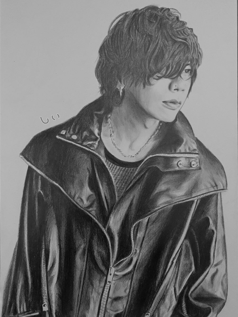 白い花 マツリカ ジャケット 写真みたいだ 革の滑らかな質感まま