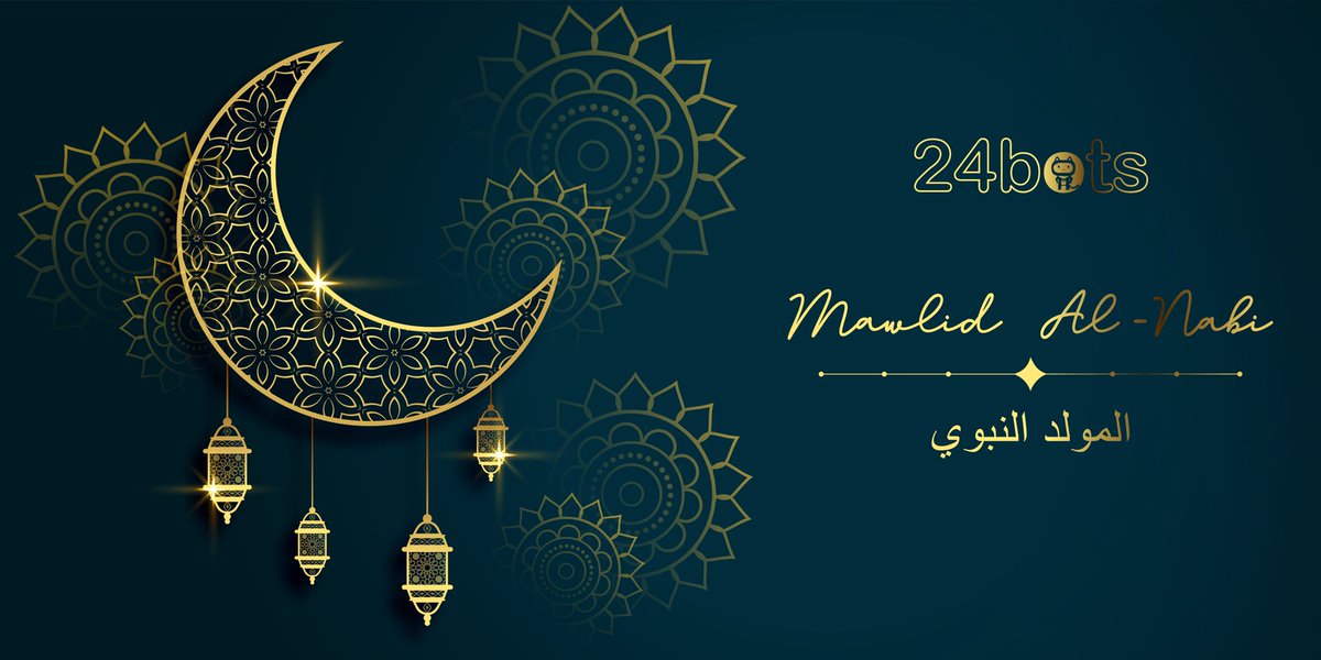 yantrikas's tweet photo. #24bots is celebrating #birthday of #ProphetMuhammad, who laid the foundations of a righteous society and inspired a virtuous civilization. His life continues to inspire mercy &amp; kindness, and we pray on this day for peace and prosperity for all humankind.
#PUBH #24botsdubai #DXB https://t.co/3ZER3GrIuM