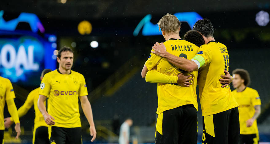 FranceBvb's tweet photo. 🎙️Les réactions de la victoire contre le Zenit St. Petersburg! #BVBZenit #UCL https://t.co/z9T7SL67Px
