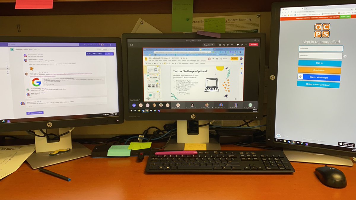 BradRosa_OCPS's tweet photo. Let’s see what today’s #dctlcohort8 has to offer! @Lakemont_OCPS is excited to learn! #ocpsdctl #learningwithdctl https://t.co/WY8hjjpuiR