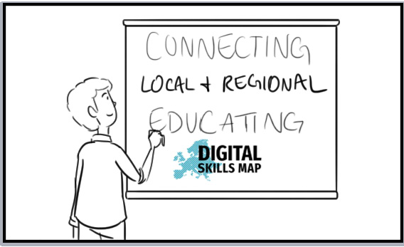 DigiSkillsMap's tweet photo. The Digital Skills Map's first anniversary is coming up and we are preparing a nice surprise 🥳 Stay tuned for our new short film!📽️ #digiskillsmap @SenIAS_Berlin @EUUrbanAgenda https://t.co/yNyTtVjmqy