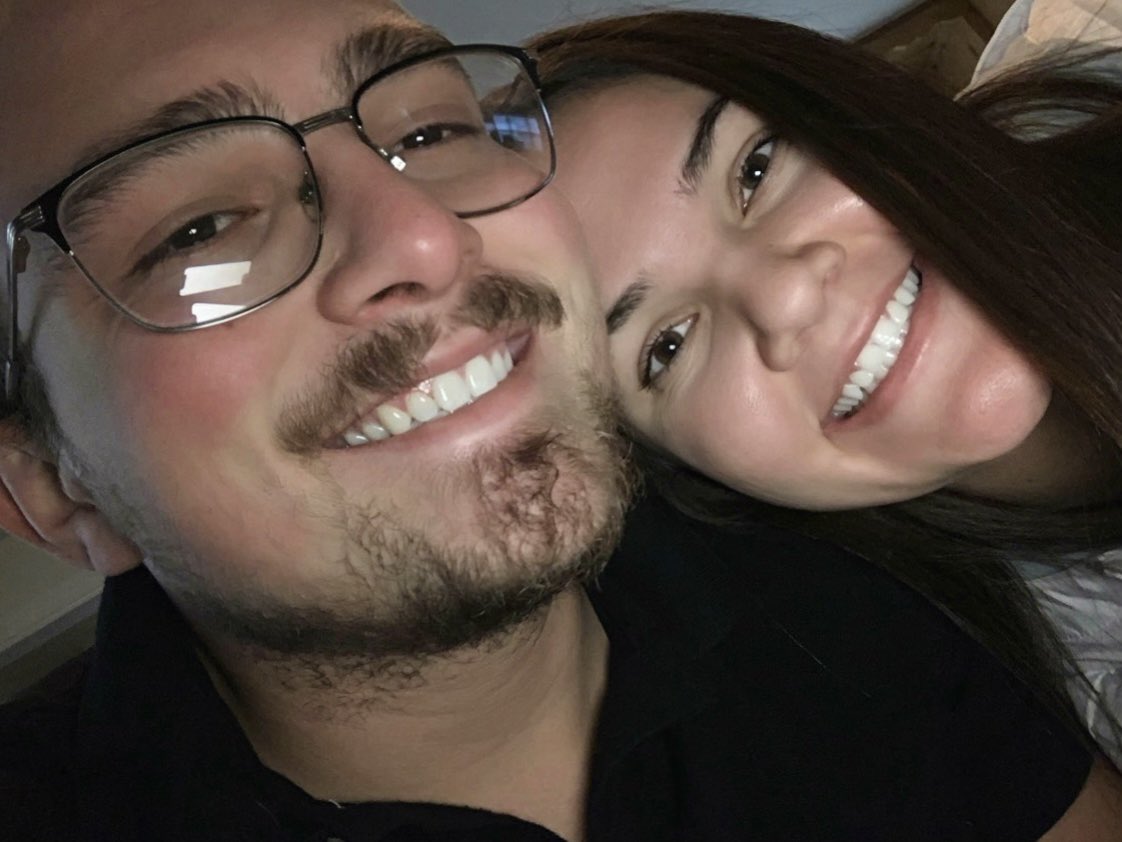 sierrabigelow's tweet photo. jumped into the healthcare world as a cardiac nurse, packed up and moved in with my love, fulfilled my dreams of becoming a labor and delivery nurse, currently loving my life where it’s at and taking in all this extra at-home time bothering @R_saihtam hehe🤍 https://t.co/JAAdFc5jp1