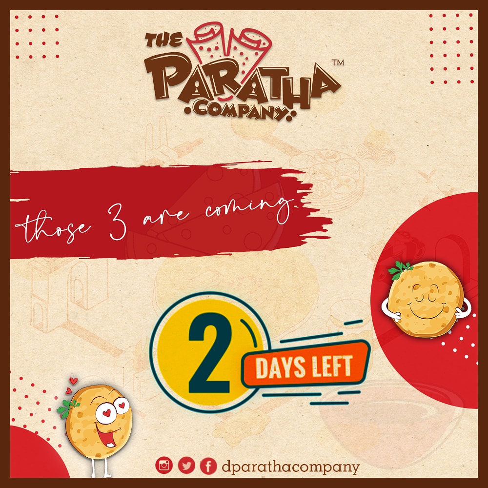 Ab aur kya intezaar.... Bas 2 din baad milte hai 🤗
.
.
#parathainbangalore #dparathacompany #parathas #aaluparatha #theparathacompany #breakfast #love #bangalorefoodies #bangalore #bangaloreeats #bangalorefood #bangalorediaries #bestparatha #bestaaluparathainbangalore