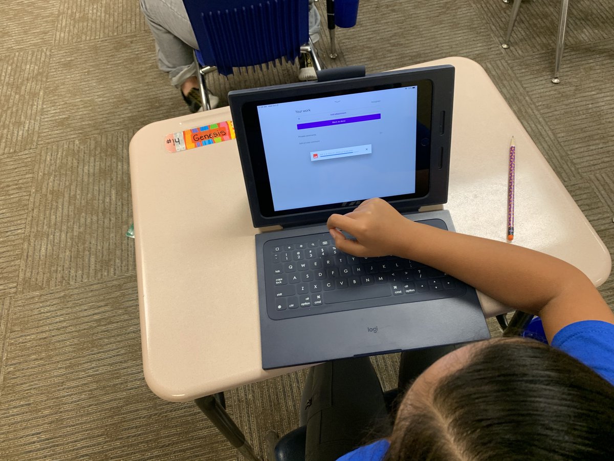 We used the screen shot feature, along with Pic Collage, on our iPads to put assignments into one place to submit for checking. <a href="/MeganCThompson/">Megan Thompson, Ed.S</a> <a href="/loriannkatz/">Dr. Lori A. Katz</a>