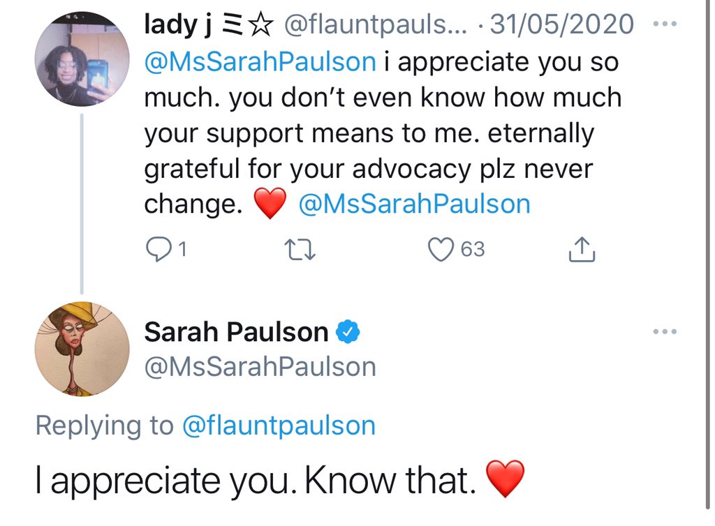 no one can hype & comfort sarah paulson stans better than  @MsSarahPaulson: a thread —