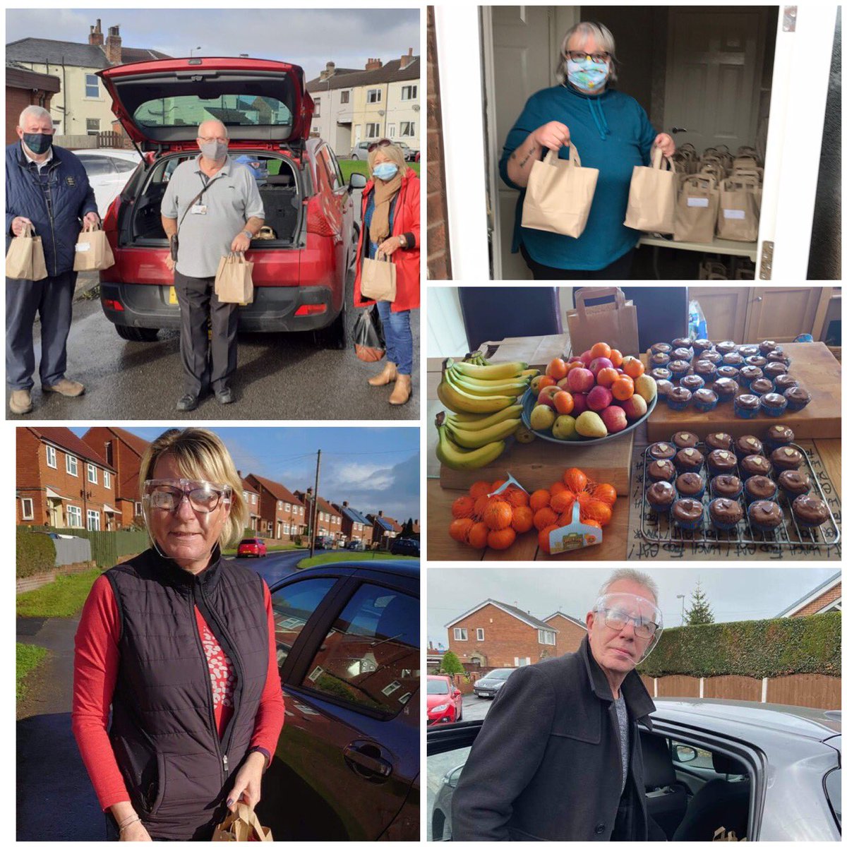 king_cllr's tweet photo. Featherstone Labour District& Town Cllr’s party members & supporters delivering the 100 grab bags in two day’s to children in our community during the school holidays, no child should go hungry #HolidayPitstop #Teamfev #TeamLabour 🌹🌹🌹 https://t.co/YyW5yjpfBb