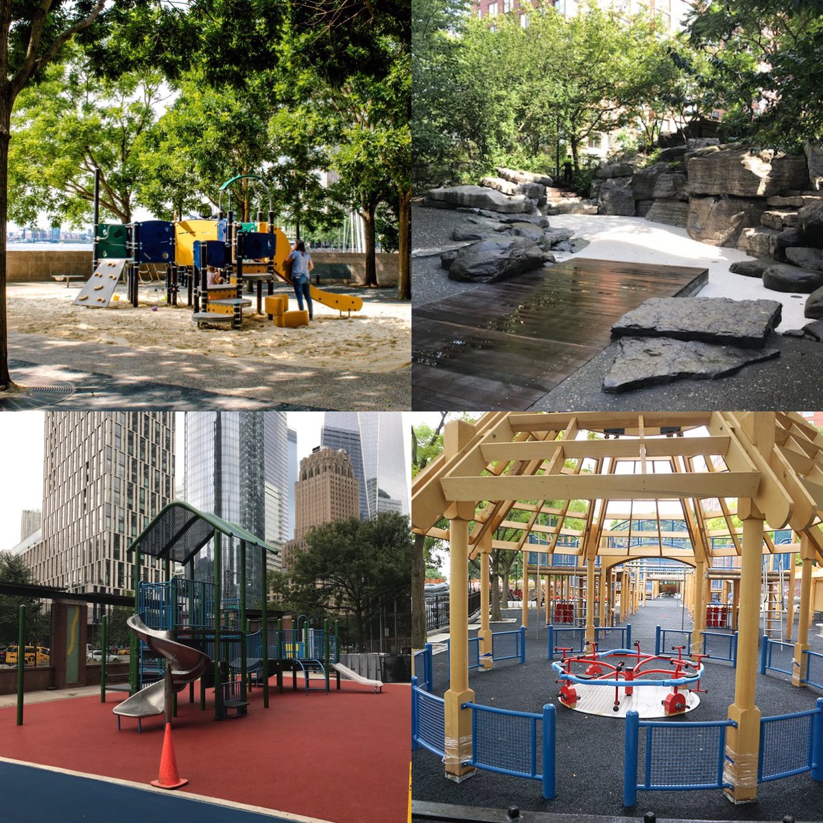 bpca_ny's tweet photo. ICYMI: Rockefeller Park Playground Renovation is complete, the fourth & final playground renovation we've recently completed in #BatteryParkCity. See you in the park! https://t.co/6O28L4RB3R #BPC #BPCKids #BPCCommunity @DowntownNYC @CommunityBoard1 @tribecacitizen @FiDiKids https://t.co/7aCsxK6dsP