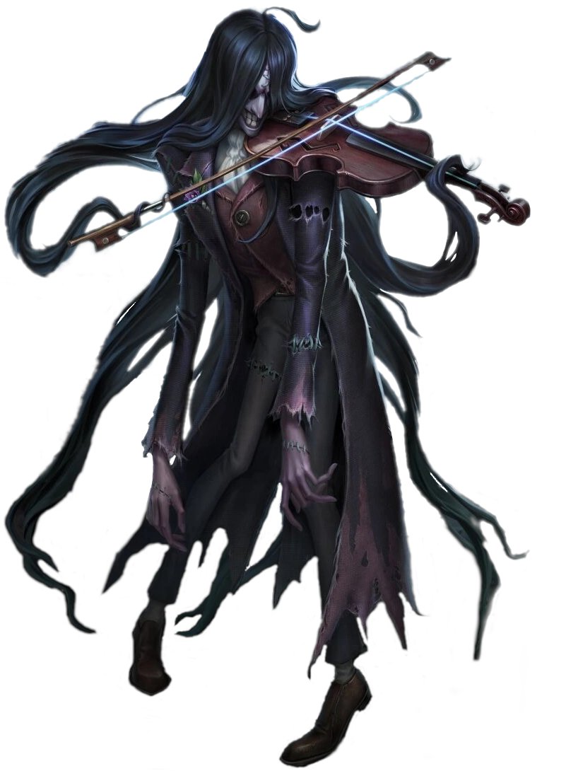 ANTONIO: The Silent Orchestra"From break and ruin, the most beautiful performance begins."- fucked up and evil music...................2 !!!!!!!- both have aoe attacks- can kill a good chunk of your facility if you let it finish its performance
