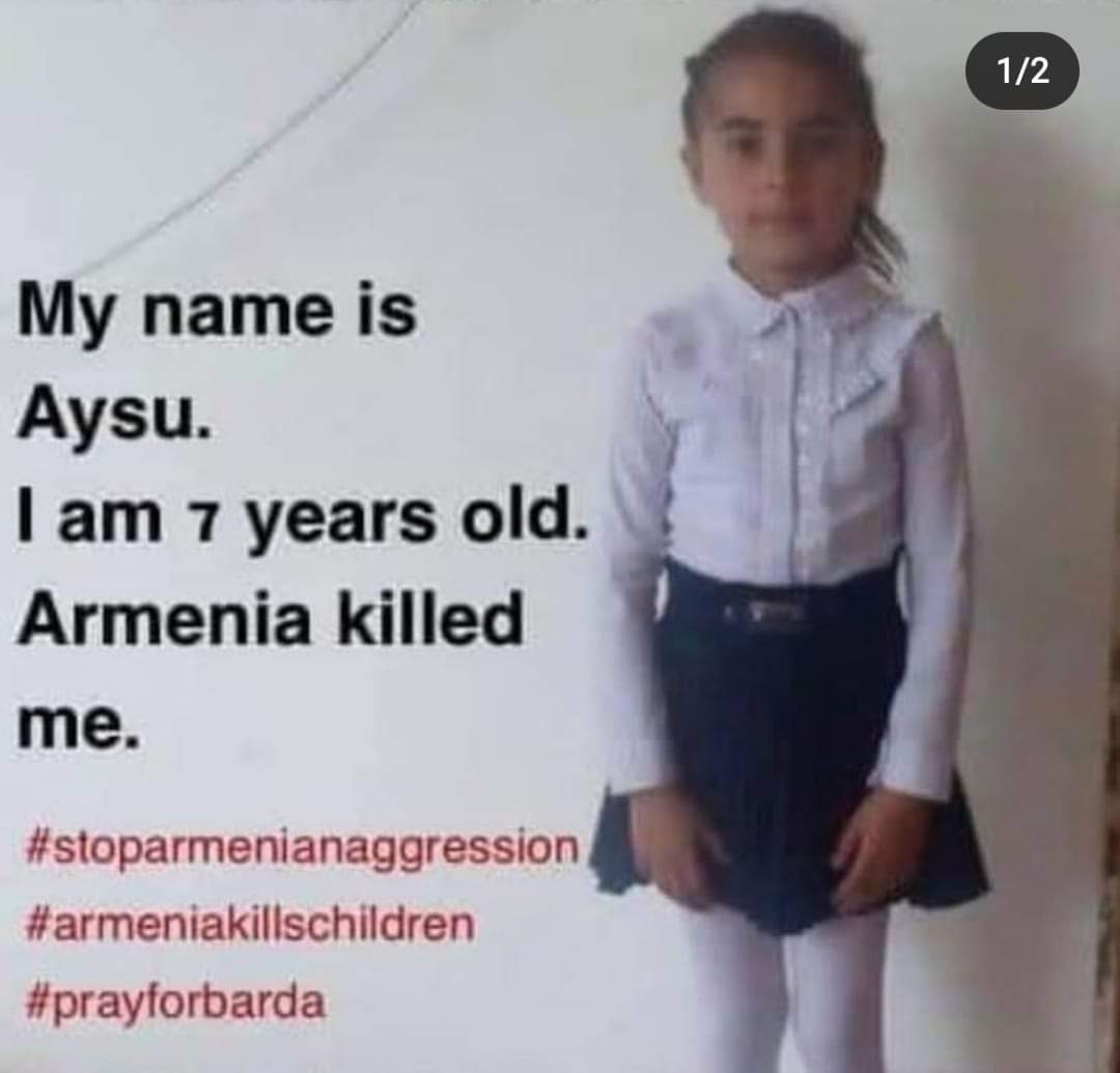 XanoglanS's tweet photo. #BabyKillerArmenia https://t.co/eysJ5iwBZC
