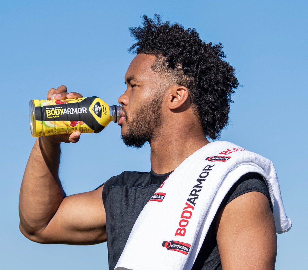 Officially upgrading my sports drink. Proud to be a part of the @DrinkBODYARMOR squad #TeamBODYARMOR