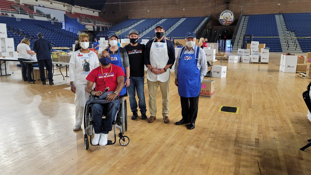 America250's tweet photo. Our very own Frank Giordano, Cathy Gillespie, and Scott Hommel helped ship 250 Care Packages as part of @OpGratitude's Veterans Day Volunteer Care Package Assembly event. We're proud to work with #OperationGratitude as we honor those who serve during our #A250NovemberSalute. https://t.co/7pnBInorb8