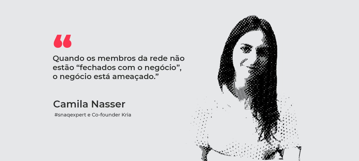 O elemento #rede é o poder mas também a fraqueza dos negócios da #networkEconomy.

Artigo da Camila para a Snaq, by Fisher - "O dilema (do efeito de) rede".

snaq.co/talks/a-potenc…