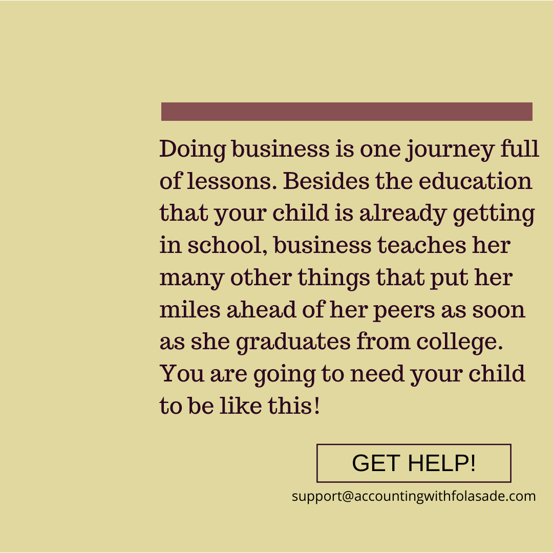 FolasadeAyegbus's tweet photo. Everyone is born with a purpose in life. Unfortunately, many people fail to realize that and end up living to fulfill some other people’s purposes.
Find out how to help your child live her dream by commenting with your email address.
#businessforkids #businessidea #arete https://t.co/j6zC6Nzu5I