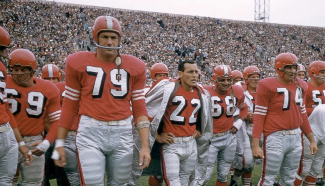 These throwback uniforms originally date back to the 1955  #49ers team. That team went 4-8.The helmet was red (with no logo) and silver pants were sometimes worn. The original white uniforms featured black stripes.This uniform was only worn this season.Continue thread.