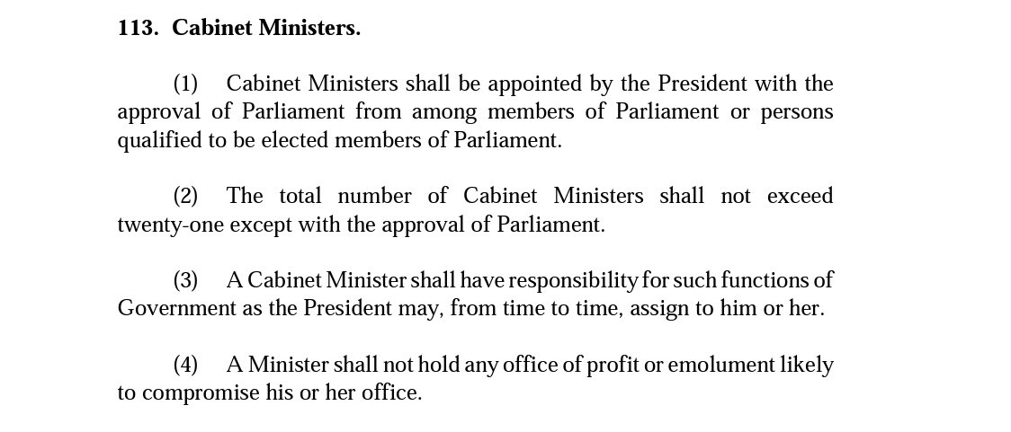 bazy_IV's tweet photo. @Augandan2 @SamsonKasumba read Section  113(3) https://t.co/rG2h6pIqrn