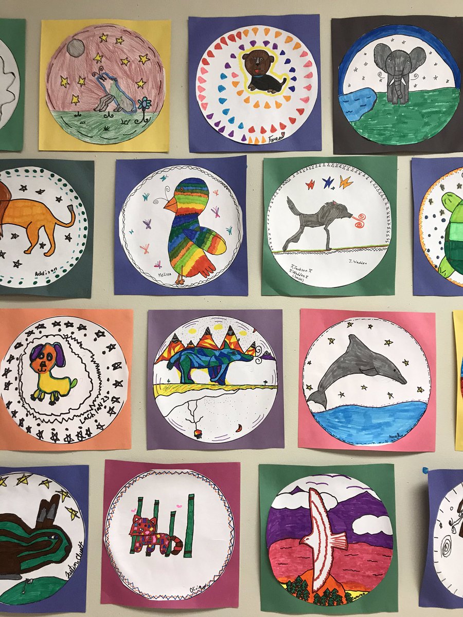 PEESMsD's tweet photo. Art inspired by Alan Syliboy’s drums. https://t.co/3aMED5CdX9