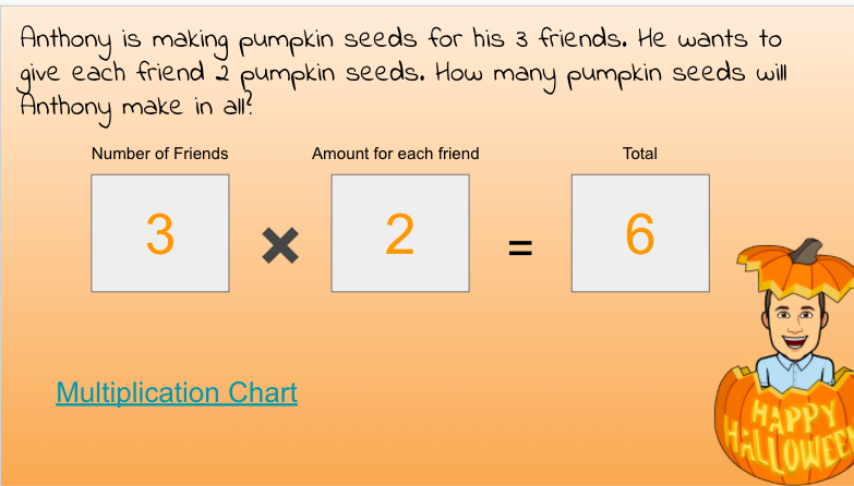 crilly_s's tweet photo. We had an awesome time practicing our multiplication facts and cooking pumpkin seeds! #distancelearning #futurereadyhamilton https://t.co/3mI8fR8m75
