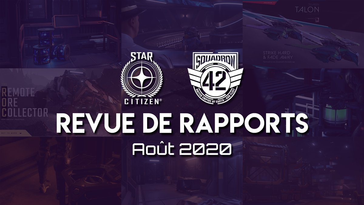 📝 Sur quoi ont travaillé les développeurs de #StarCitizen et de #Squadron42 durant le mois d'août dernier ? La Revue de Rapports : Août 2020 est disponible sur notre site !

👉 pulsar42.sc/2020/10/29/rev…

#SCFR #Pulsar42 #jeuxvideo <a href="/insosama/">bruno berthomet</a>