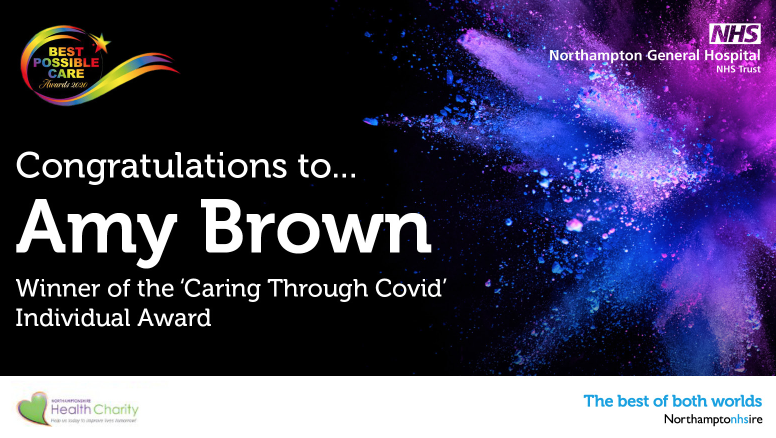 BoBWorldsNN's tweet photo. The winner is of the Caring Through Covid Individual Award is Amy Brown! Congratulations to Amy! #NGHBPC20 #TeamNGH https://t.co/2KuqhycyfF
