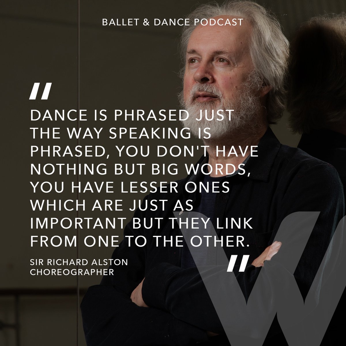 Wonderful Dance (@wonderfuldance) on Twitter photo Today, we are going back to our podcast with <a href="/AlstonDance/">Richard Alston Dance</a> as he looks back over his 50-year career and to the future 😍This podcast shares a unique opportunity to hear from one of the most important living contemporary dance choreographers of our time! 👉l8r.it/siJ9 Today, we are going back to our podcast with <a href="/AlstonDance/">Richard Alston Dance</a> as he looks back over his 50-year career and to the future 😍This podcast shares a unique opportunity to hear from one of the most important living contemporary dance choreographers of our time! 👉l8r.it/siJ9