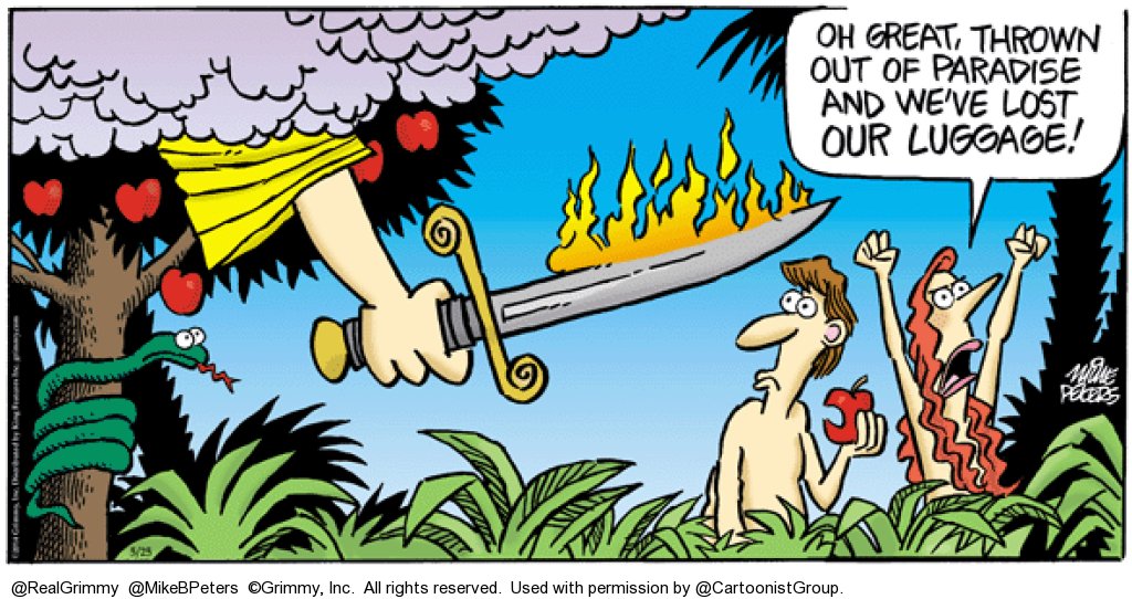thecomicstrips's tweet photo. This #MotherGooseandGrimm #comicstrip is archival.
Checkout your local newspaper to see today's @RealGrimmy #comic about travel!
#TravelComicStrips #TravelComics #LostLuggage #LostLuggageComics #GardenofEden #newspapercomicstrip #Newspapercomicstrips #comics #comicstrips https://t.co/Wjog3EyCDk