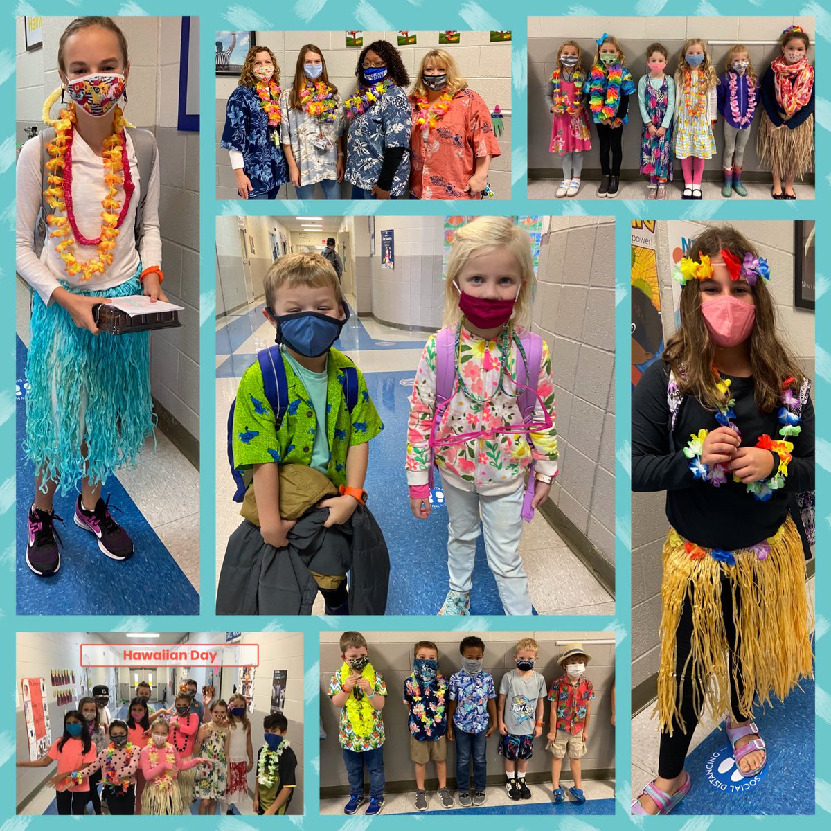 EMcCallieTech's tweet image. Students ⁦@CrosswindElem⁩ want everyone to Lei Off Drugs! Hawaii Day for Red Ribbon Week! #RedRibbonWeek2020