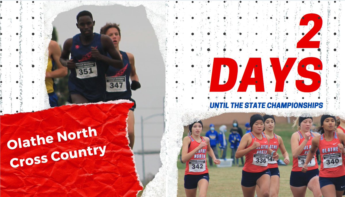 ONxctf's tweet photo. TWO DAYS AWAY!! #ALWAYSCOMPETE I #ONXC I #KSHSAAXC https://t.co/KrCJS0M5Jv