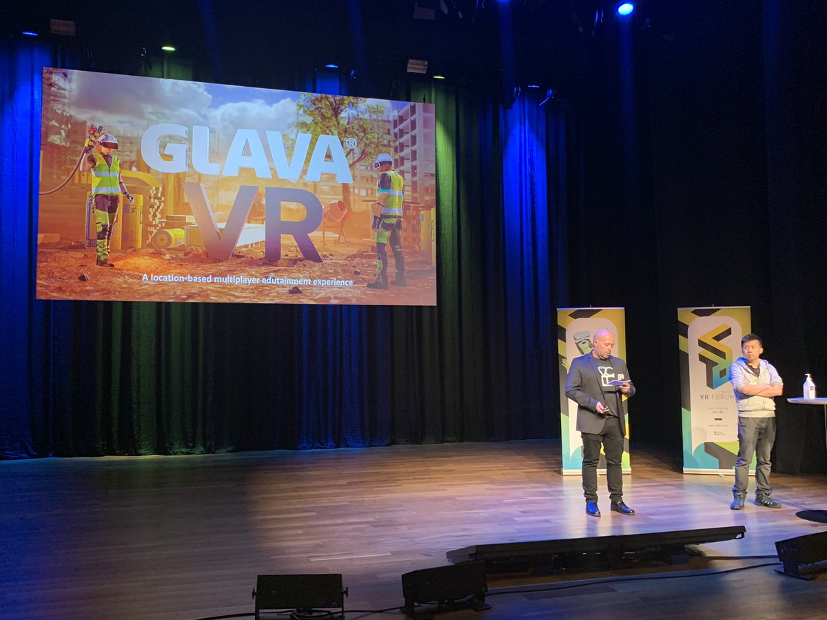 Logicint's tweet photo. Presenting our #vr #lbvr project GLAVA VR at @NordicVRForum Thank you for having us! @d0oo0p @yuhe00 https://t.co/fpJcVHRh4v