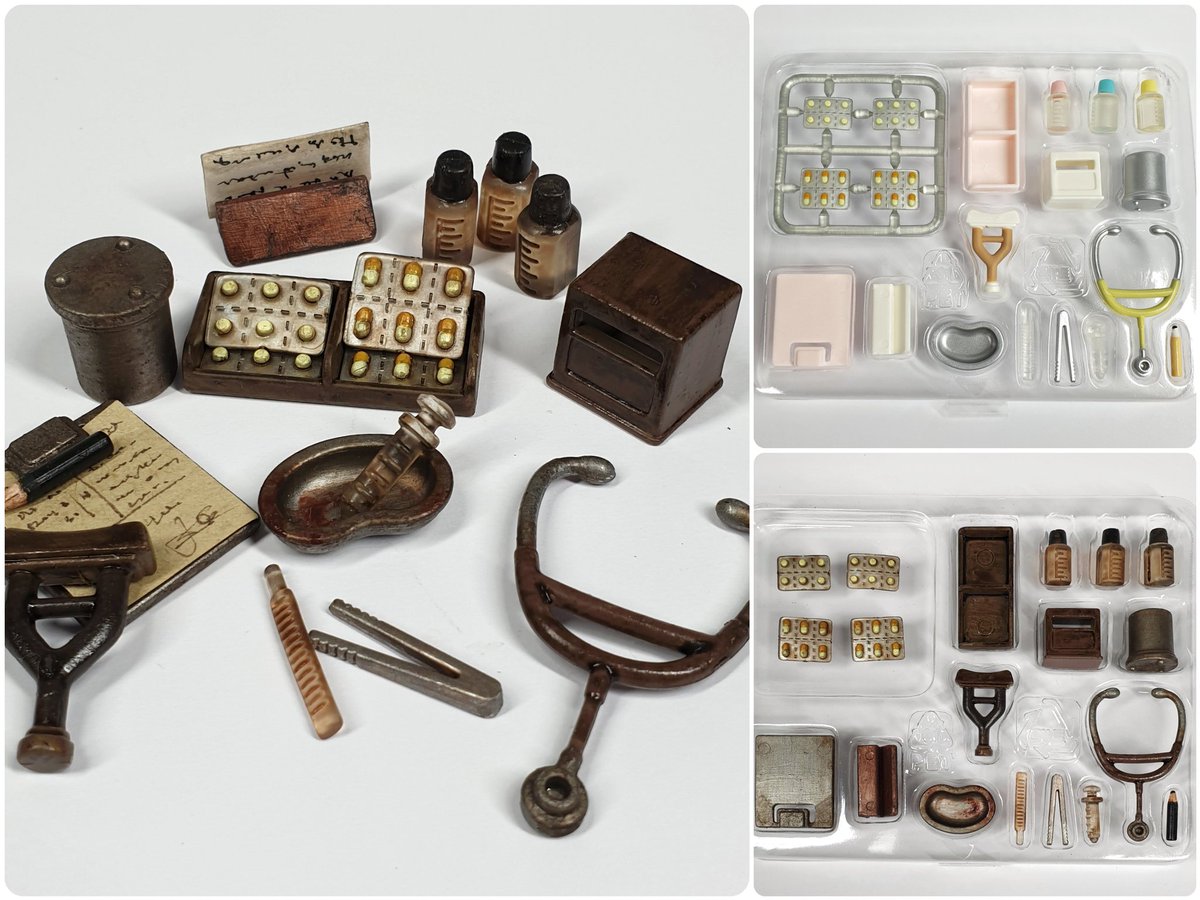 monecule_art's tweet photo. Doctor equipment 🏥💉
#sylvanianfamilies #calicocritters #シルバニアファミリー #シルバニア #실바니안패밀리 #miniatures https://t.co/s1tP0B56Hh