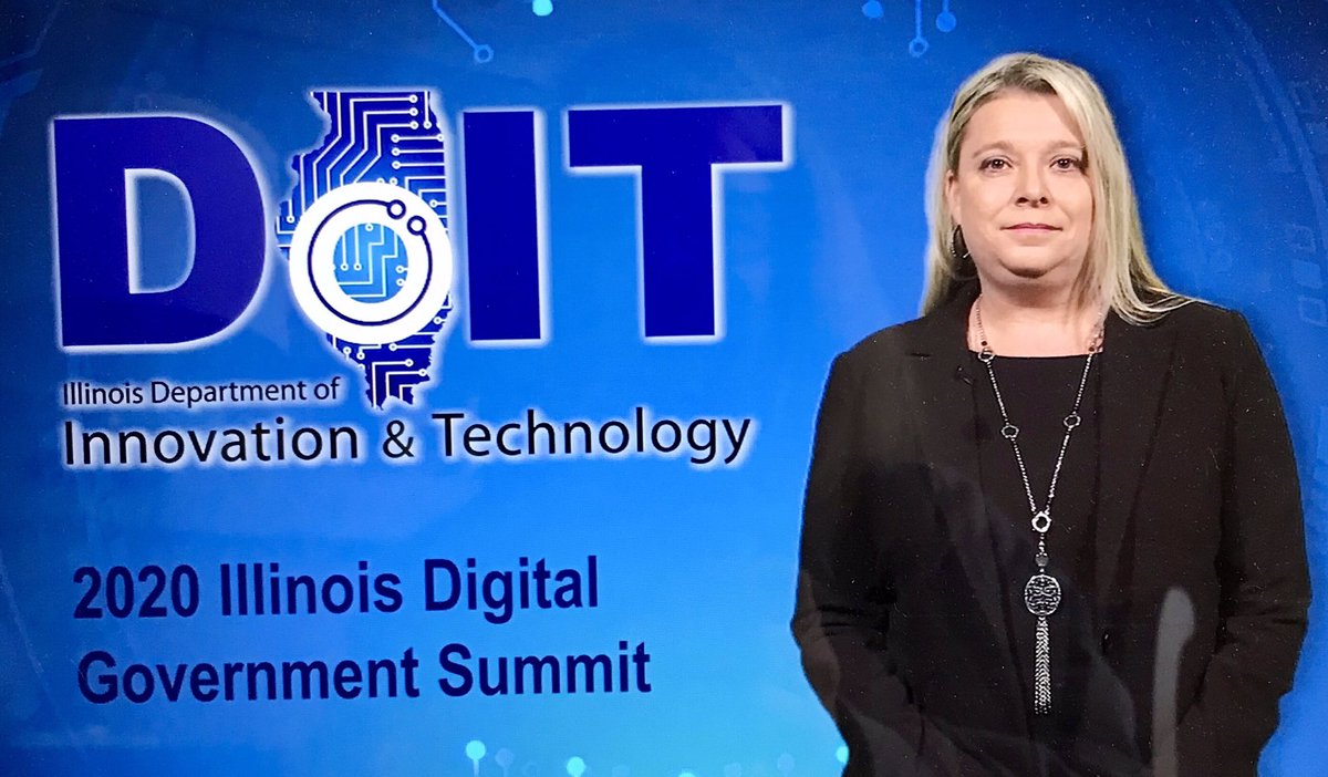 Illinois DoIT Acting Secretary Jennifer Ricker kicks off the 2020 Illinois Digital Givernment Summit, where over 400 IT professionals from around the state gather virtually to collaborate and learn. #ILDoIT #govtechlive