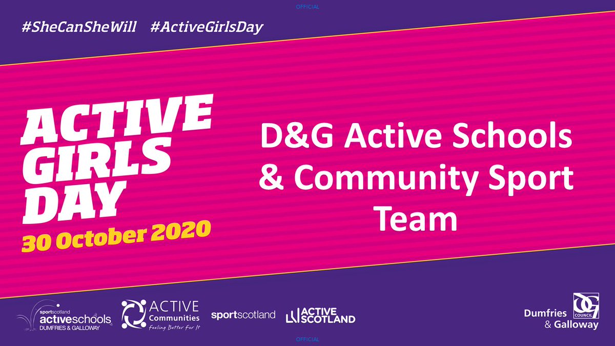 Scottish Women’s and Sport in Week

The Active Schools and Community team share our thoughts ahead of sportscotland’s #ActiveGirlsDay tomorrow

Encouraging women & girls to take time for physical activity, to support their wellbeing

youtube.com/playlist?list=…

#SheCanSheWill