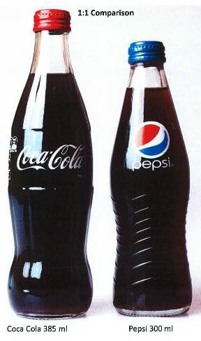 The Australian court said that although the bottles are similar, the waves on the Pepsi bottle make it different to the Coke bottle, which has contours on its “waist”. The court held that the bottles are not the same and no one would be confused.