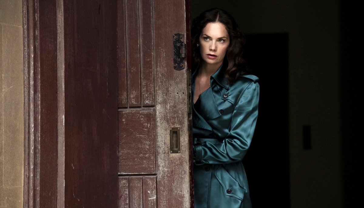 most of Marisa Coulter's clothes in the first season are in shades of turquoise or blue. In general the color turquoise means: knowledge, power and seriousness. when wear clothes of this colors, it make people see you with more respect and credibility.  #HisDarkMaterials  