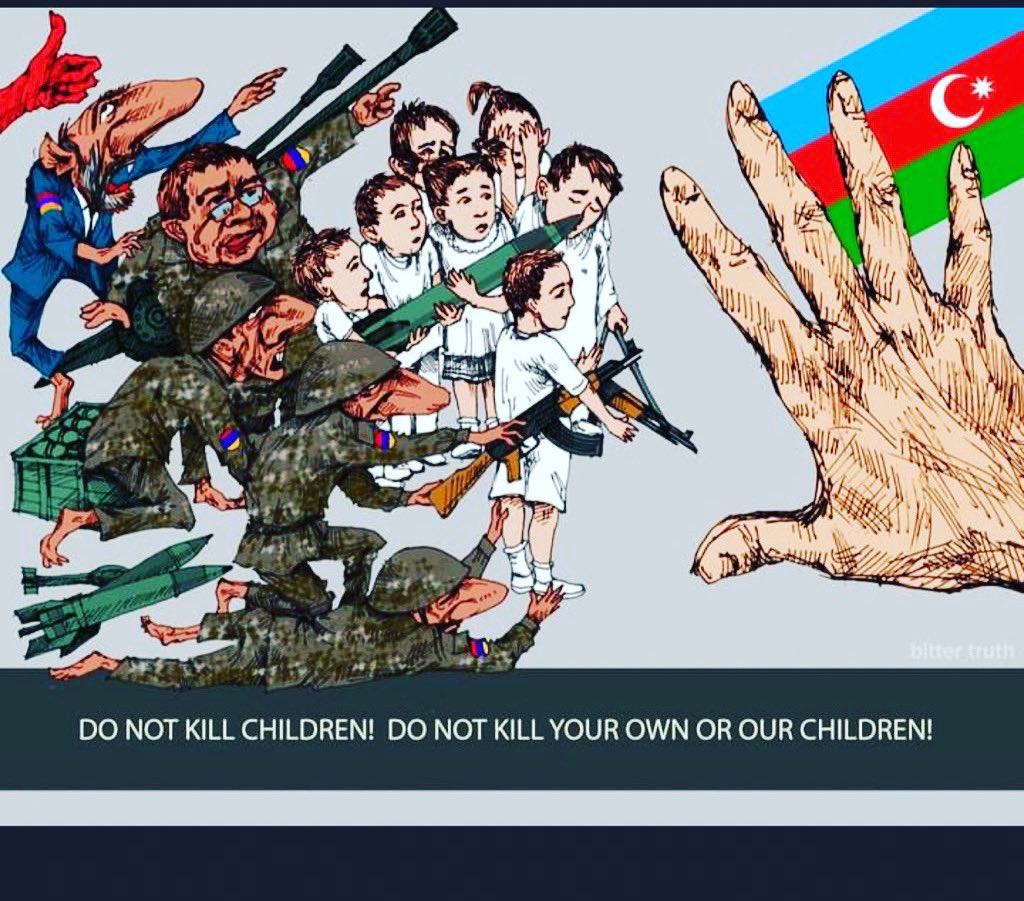 fidan50953716's tweet photo. .   Azerbaijan doesn't attack civilians or  wage an aggressor war. Azerbaijan liberates its own lands without targeting civilians. This should be considered.
#KarabakhisAzerbaijan
#StopArmenianAgression
#StopArmenianOccupation
@JoeBiden https://t.co/yqBW6g7sfJ