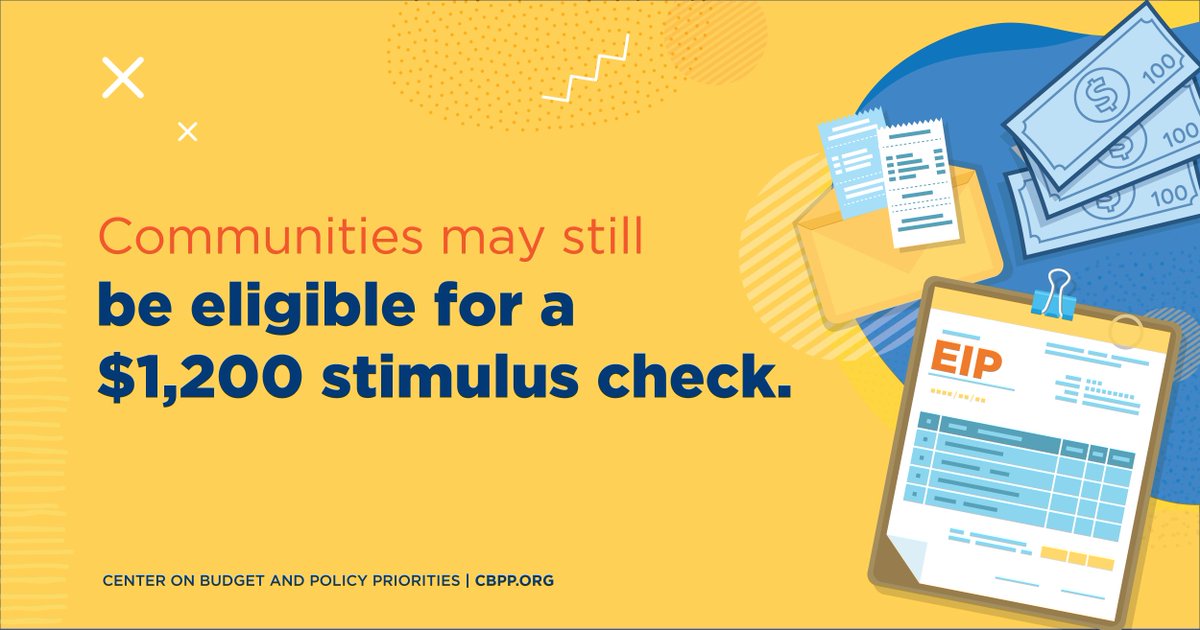 Have your friends, family, and DSPs all gotten their stimulus checks? The IRS pushed back the deadline past #Halloween 👻to November 21 at 3pm EST! Resources about claiming your #COVIDRelief here:  eitcoutreach.org/tax-filing/cor…