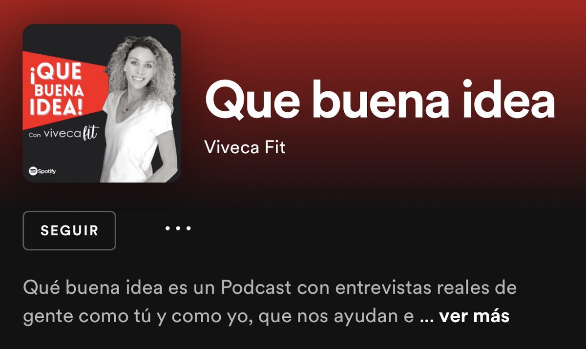 vivecafit's tweet photo. Les comparto mi NUEVO #podcast 
Qué buena idea 💡 😁🎙Descárgalo en mi link tree ⬇️⬇️ y dime que tal? https://t.co/lPKkVNNAyz