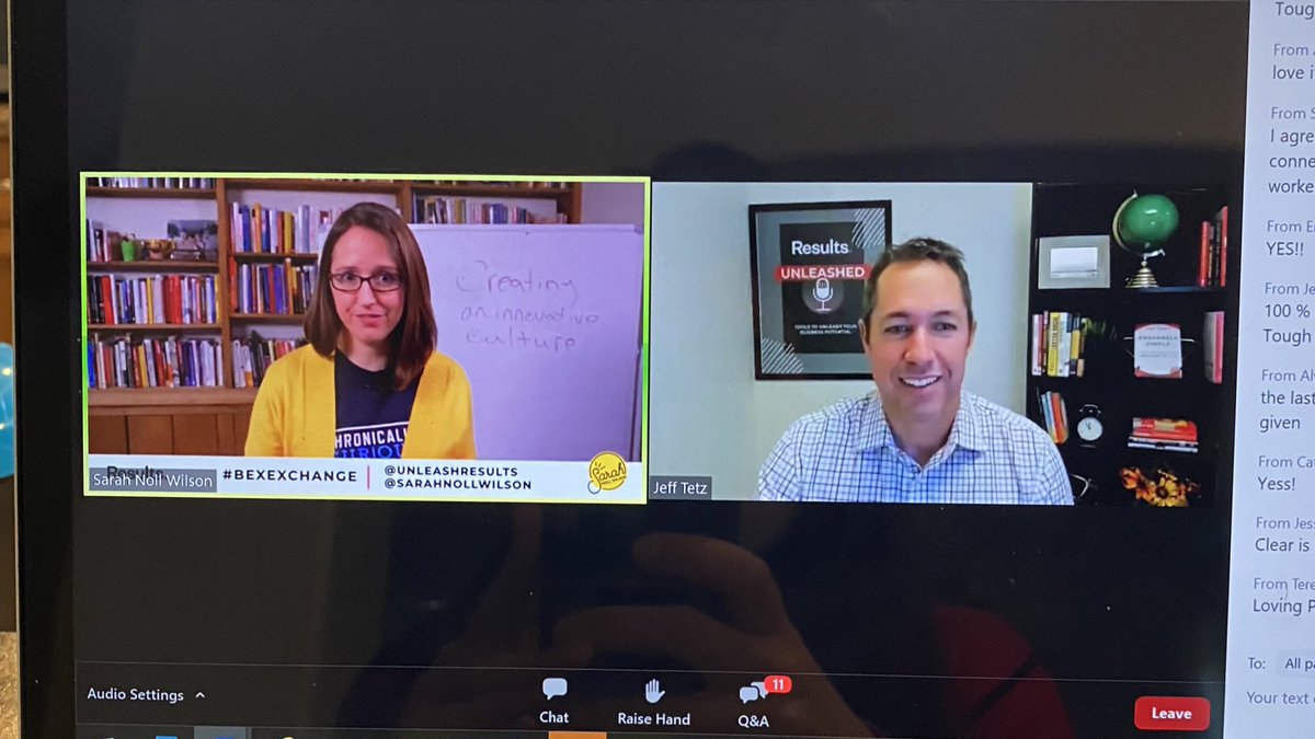 michelle0kere's tweet photo. βI think one of the most empathetic things is to give someone feedback and help them get better.β - @sarahnollwilson @UnleashResults #BEXEXCHANGE https://t.co/Cw7Hh9FJkD