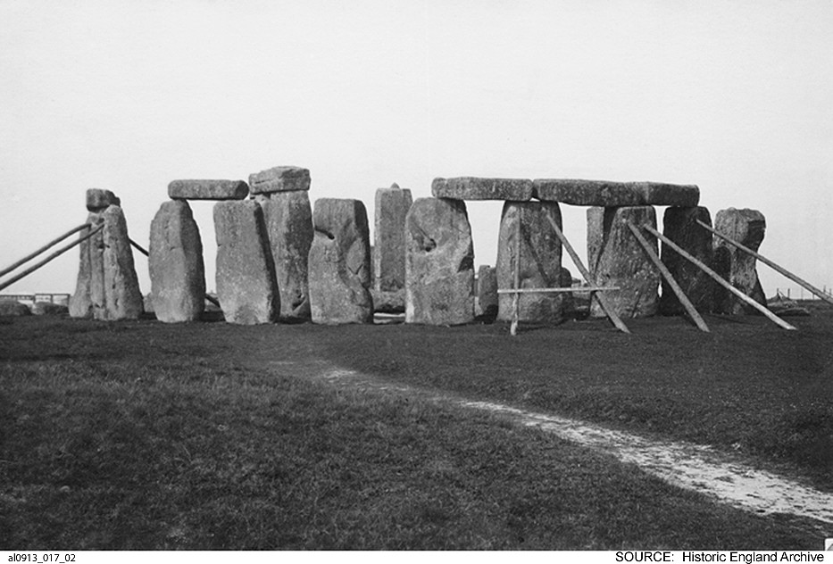 EH_Stonehenge's tweet image. In 1883 the new Ancient Monuments Protection Act listed Stonehenge at risk - you can see the shoring up here. Sadly, owner Sir Edmund Antrobus opposed the act &amp;amp; refused its inclusion.

Explore caring for Stonehenge 👉 eht.social/2CGGQtW

Photo: (C) Historic England Archive