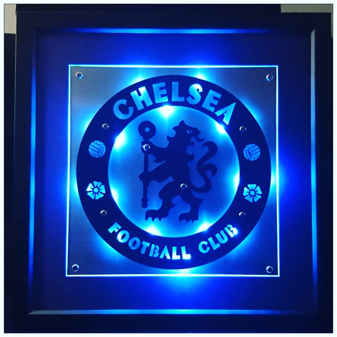NEW ITEM!!
Framed Laser Cut Stainless Steel cw LEDs.
Chelsea football club.
Highly detailed.
Available to order.
https://t.co/9qp8lruqTA
#chelsea #chelseafc #chelseafcfans #englishpremierleague #premierleague #chelseafootballclub #steelart #framedart #unique #soccer #football https://t.co/d8WDVNABPZ