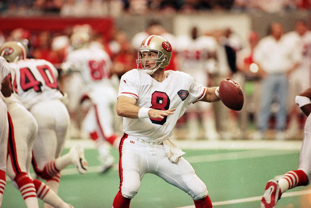 With a 3-2 record, the  #49ers travel to Detroit to face the  #Lions in a throwback game. The Niners debut the white version of their throwbacks. Unlike the '55 version, these sleeves and socks don't feature black.SF falls behind early but comes back to win.Continue thread.