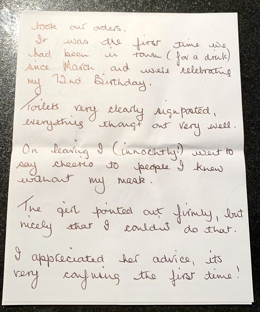 We love receiving positive feedback from our customers during these difficult times ❤️