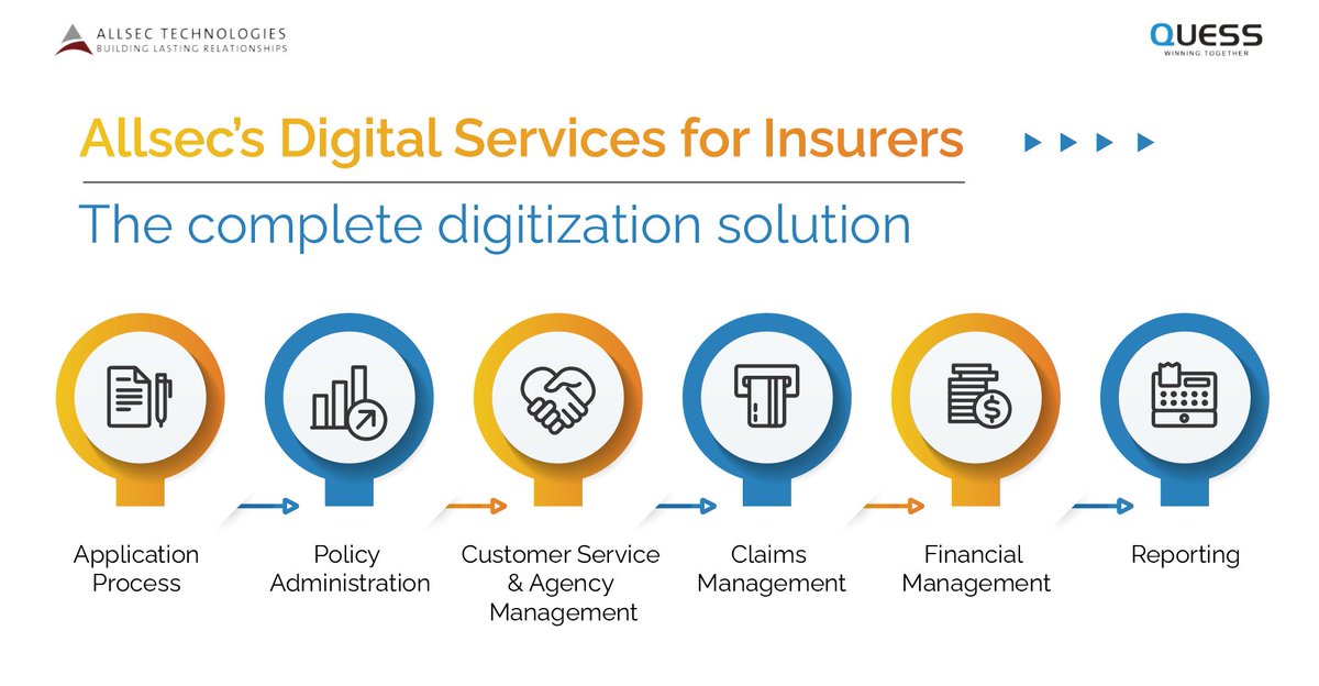 alldigitech's tweet image. Leverage agile application processing, robust claims management, and efficient policy administration with Allsec’s Digital Services for the Insurance Industry.

Learn more: allsectech.com/insurance-serv…
.
#insurance #claimsmanagement #riskcoverage #insuranceunderwriting