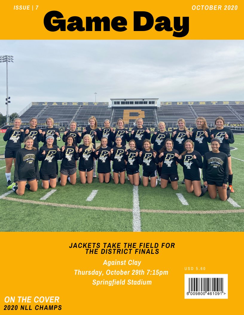 💗⚽️🚨HAPPY GAMEDAY!!!🚨⚽️💗
TOURNAMENT TIME!!😈⌛️😤
DISTRICT FINALS !!!!
🆚 CLAY
@ SPRINGFIELD 
VARSITY @ 7:15 
#BeeThere #GoJackets #DYP24🐝🐝