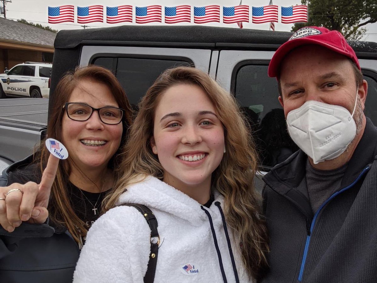 taraanne2513's tweet photo. We voted as a family ❤️💙
Also, I got my MRI results yesterday, there’s a bulge between discs 5 and 6. I will go some physical therapy.
No surgery!! Thank you guys for checking on me. Grateful for answered prayers. Love y’all!! #GIBE #MoreforMBC God Bless America
#UnitedWeStand https://t.co/rZEJsGiQpY