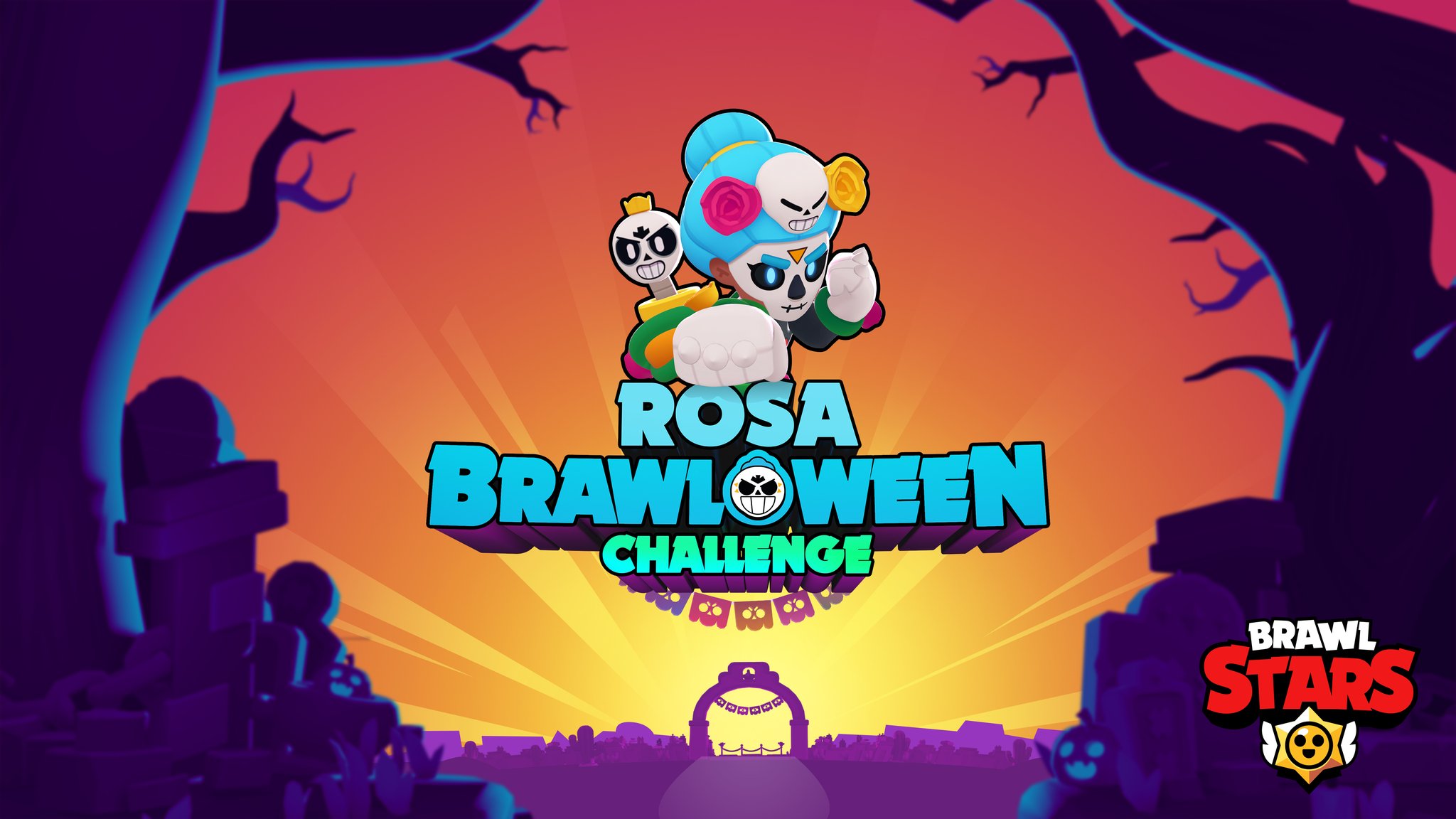 Brawl Stars Br On Twitter E Ja Este Sabado Venca O Desafio De Brawl O Ween Pra Conseguir A Skin Da Rosa E Pins Exclusivos Nossa Recomendacao Jogue Com Um Time Ainda - como ganhar a rosa de graça no brawl stars